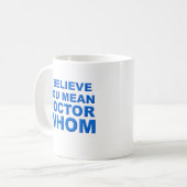 ドクター・フームの面白いマグカップ コーヒーマグカップ (正面左)