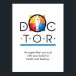 「ドクター」ポスター ポスター<br><div class="desc">この興味深いデザインと体の整備士素晴らしは、オフィスのためだ。その長インスパイアい日の間、このポスターはメッセージによって励まされる。下のコピーは、彼らの知識のためにパーソナライズされた非常に思い込み感謝していのある「あなた」を作るために変更で気にきる。</div>