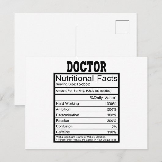 ドクター ポストカード (正面/裏面)