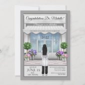 ドクター・メディカル・卒業招待状 招待状 (正面)