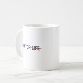 ドクター・ライフ コーヒーマグカップ (正面左)