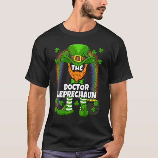 ドクター・レプレシャン・ファミリー・マッチングSt patricks day Tシャツ (正面)