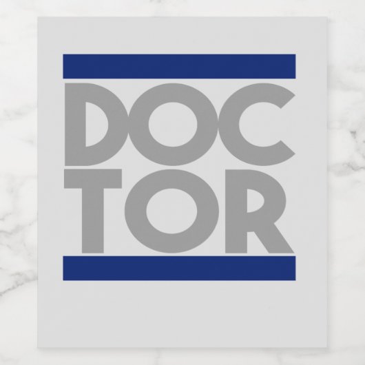 ドクター ワインラベル (シングルラベル)