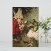 「ドクター・格言がカエルの舌を検査」ハインリッヒ・シュ 便箋 (スタンド正面)