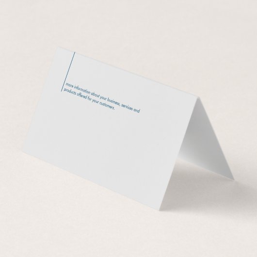 ドクター | 歯科医院椅子 名刺 (裏面)