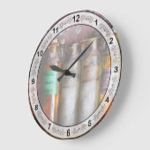 ドクター – 香水 – 石鹸とケルン ラージ壁時計 (傾斜)