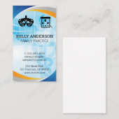 ドクター | MDの練習 | フォトメトリックアイコン 名刺 (正面/裏面)