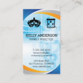 ドクター | MDの練習 | フォトメトリックアイコン 名刺 (正面)