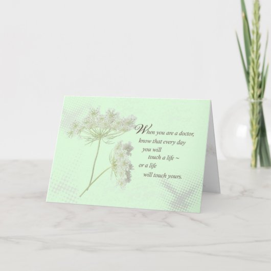 ドクターTouchがワイルドフラワーに住む カード (正面)