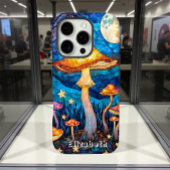 ドクツルタケ 月夜の森 iPhoneケース
