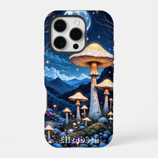 ドクツルタケ(死人頭) iPhoneケース (裏面)