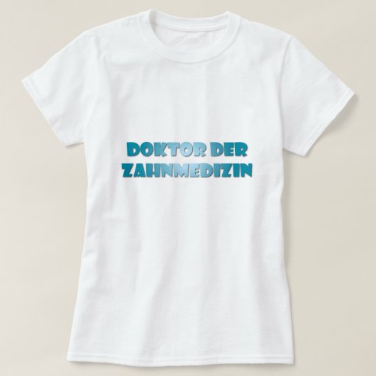 ドクトールデザーンメディジン Tシャツ (デザイン正面)