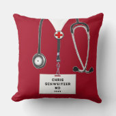 ドクパーソナライズされたター クッション (正面)