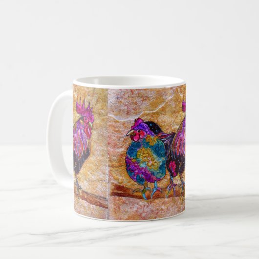 ドクムギの落書きDoo! コーヒーマグカップ (正面左)