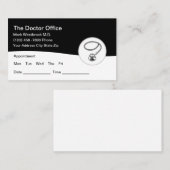 ドクモダンターアポイントメント名刺 名刺 (正面/裏面)