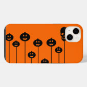 ドクロとカボチャ iPhoneケース (裏面横)
