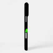 ドクロと骨の模様 iPhoneケース (右側面)