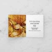 ドクロと骨の海賊の羊皮紙 大人パーティー 招待状 (内部)