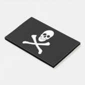 ドクロと骨（海賊旗） ポストイット (アングル)