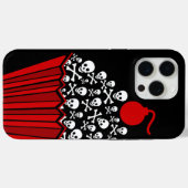 ドクロのカップケーキ Case-Mate iPhoneケース iPhone 15 Pro Maxケース (裏面 (横))