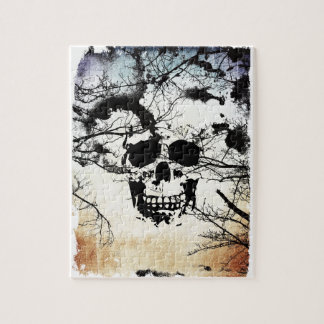 ドクロのパズル ジグソーパズル