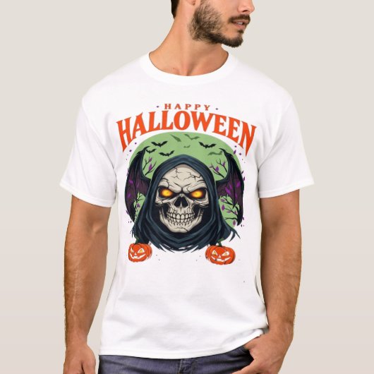 ドクロの光 Tシャツ (正面)