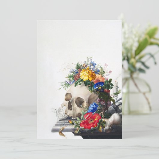 ドクロの招待状 招待状 (スタンド正面)