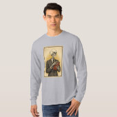 ドクロの肖像画 Tシャツ (正面フル)