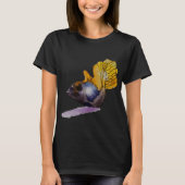 ドクロの魚 Tシャツ (正面)