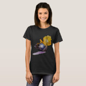 ドクロの魚 Tシャツ (正面フル)