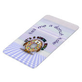 ドクロウの散水 –  マグネット (左側)