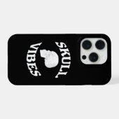 ドクロビジュアル iPhoneケース (裏面横)