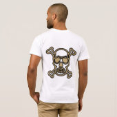 ドクロビブシャツ Tシャツ (裏面フル)