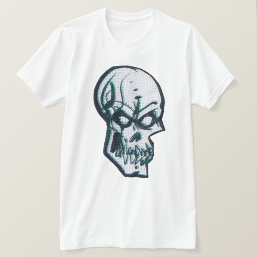 ドクロヘッドTシャツ Tシャツ (デザイン正面)