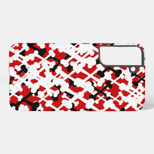 ドクロマーク SAMSUNG GALAXYケース (裏面横)