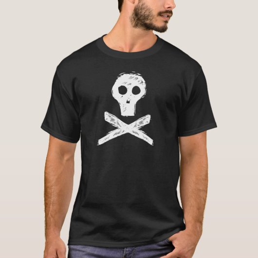 ドクロマーク Tシャツ (正面)