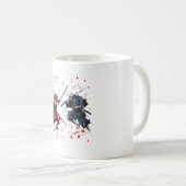 ドクロ侍決闘 コーヒーマグカップ (正面右)