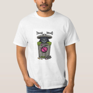 ドクロ刺繍Tシャツ ゴスファッション Tシャツ