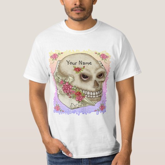 ドクロ剣 Tシャツ (正面)