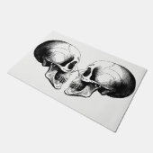 ドクロ玄関マット ドアマット (アングル)