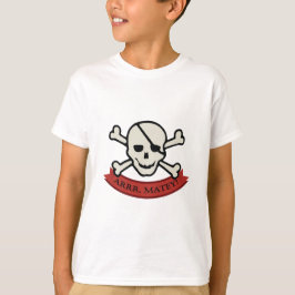 ドクロ - キッズ用ベーシックTシャツ Tシャツ
