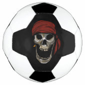 ドクロ サッカーボール (正面)