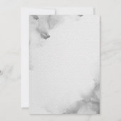 ドクロ ハロウィンパーティー 招待状 (裏面)