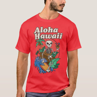 ドクロ ハワイアン ハワイ アロハ フラダンス ヴィンテージ オーバーサイズ Tシャツ