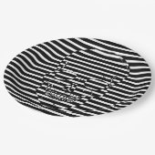 ドクロ ペーパープレート (アングル)