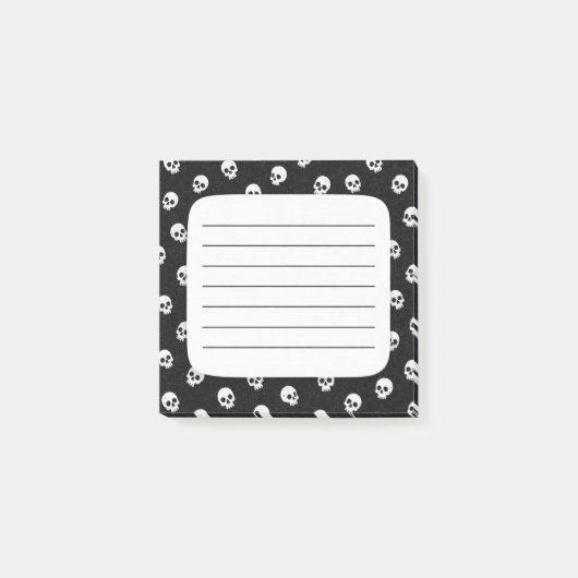 ドクロ ポストイット (正面)