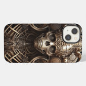 ドクロ モンスター スケルトン ホラー iPhoneケース (裏面横)