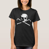 ドクロ+十字骨Tシャツ Tシャツ (正面)