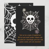 ドクロ 招待状 (正面/裏面)