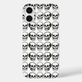 ドクロ iPhone 16 PLUSケース